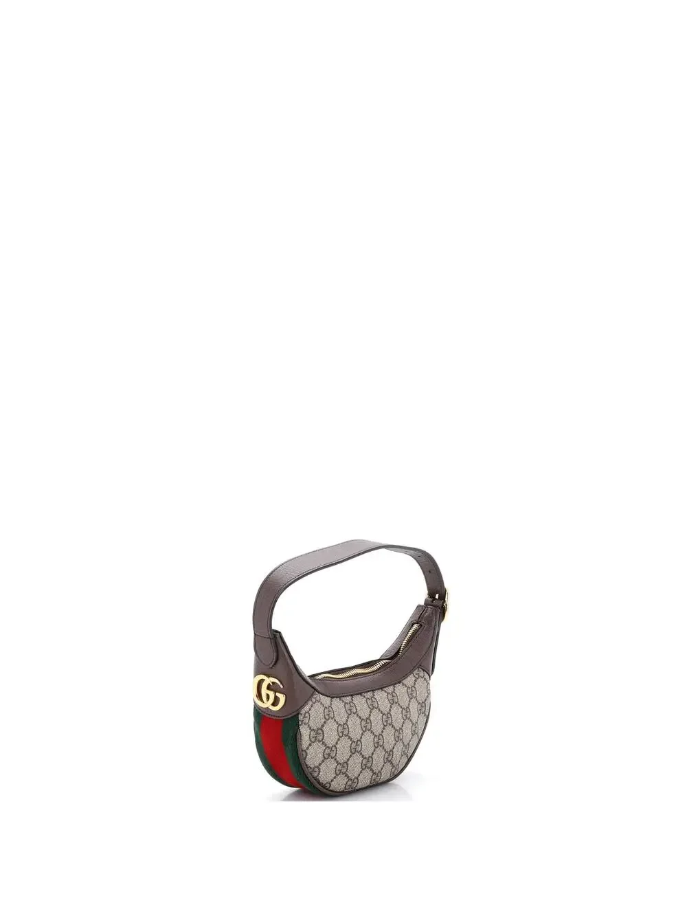 Gucci Ophidia Half Moon Bag Gg Coated #259102G14B